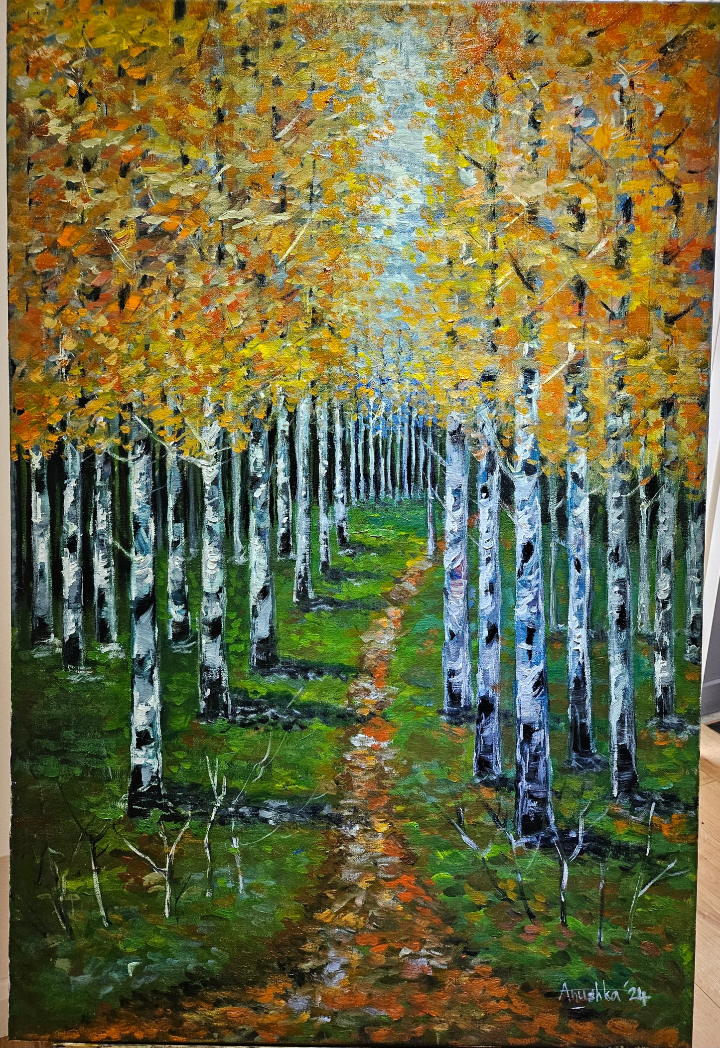 Holiday WORKSHOP 11-1pm A3 Landscape in Acrylic