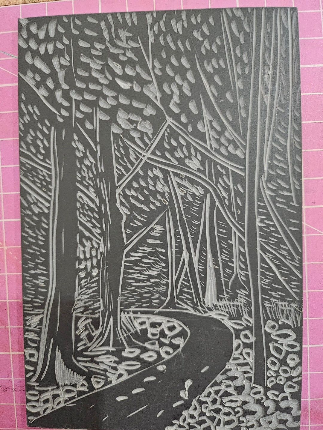 Holiday WORKSHOP  11-1pm A4 Lino Printing